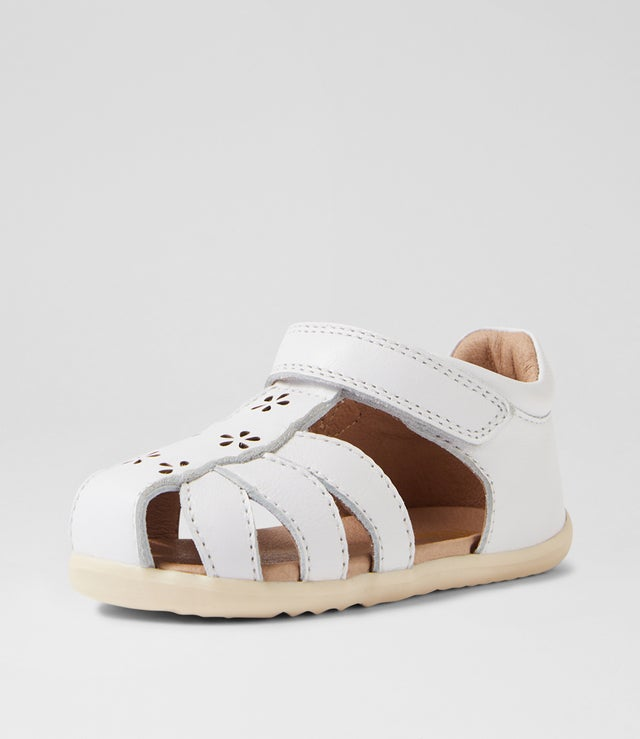 Bobux Step Up Holly Sandal - White-3
