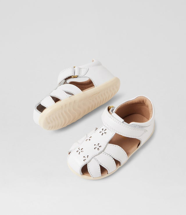 Bobux Step Up Holly Sandal - White-2