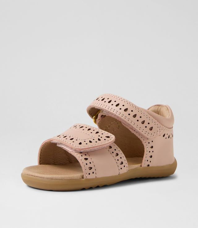 Bobux Step Up Logan Sandal - Cameo Rose-3