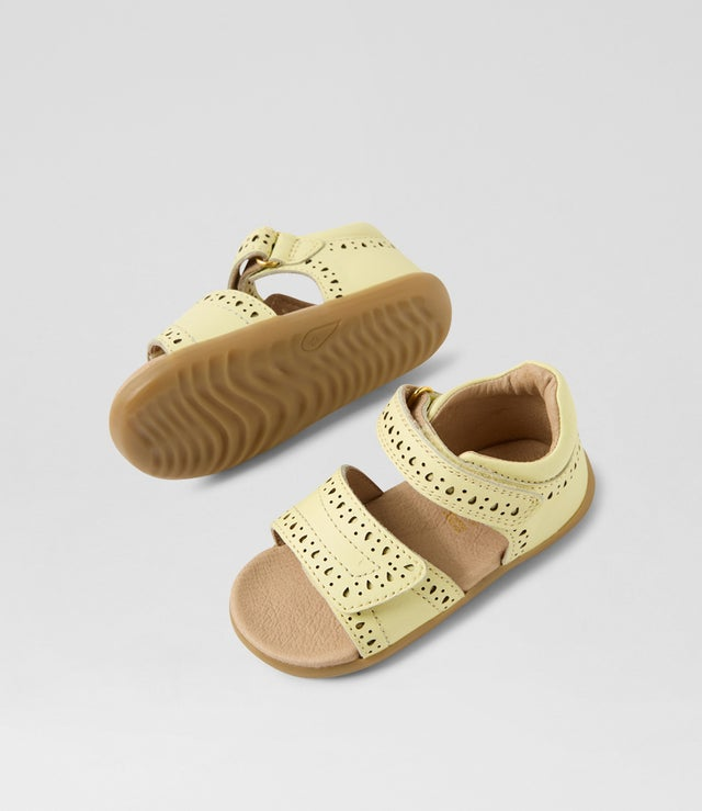 Bobux Step Up Logan Sandal - Wax Yellow-2