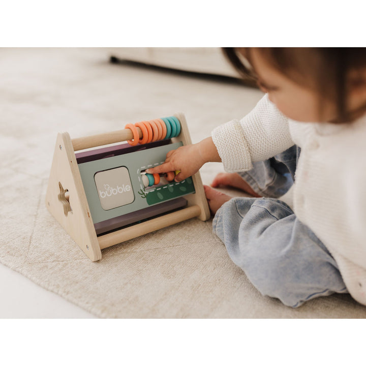 Bubble Wooden Activity Triangle-5