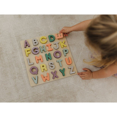 Bubble Wooden Alphabet Puzzle-2
