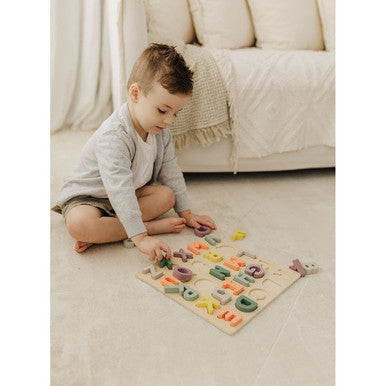 Bubble Wooden Alphabet Puzzle-3