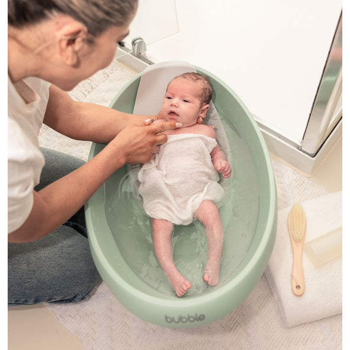 Bubble Baby Bath with Newborn Support Insert-24