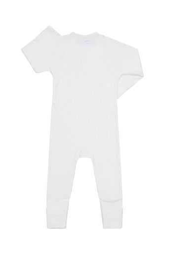 Bonds Pointelle Cozysuit  - White-2