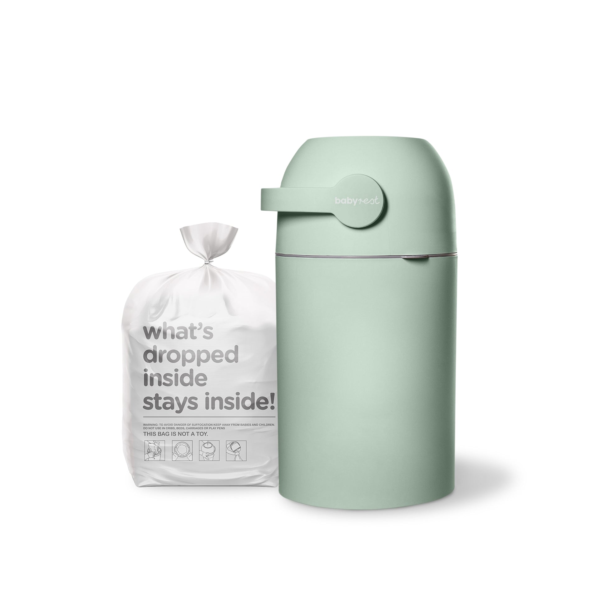 Babyrest Aster Nappy Bin-14