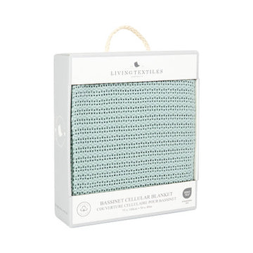Living Textiles Bassinet Cellular Blanket