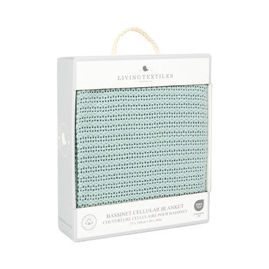 Living Textiles Bassinet Cellular Blanket-2