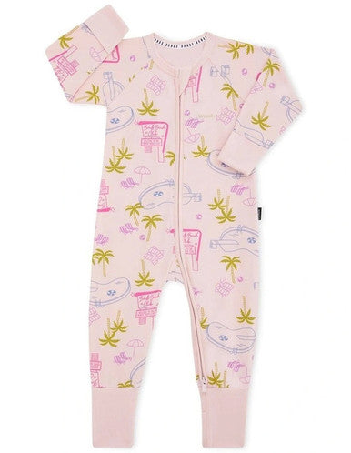 Bonds Zip Wondersuit - Bonds Vacay Pink-1