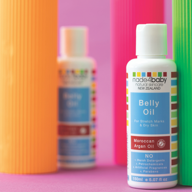 Made4Baby Belly Oil For Strech Marks (Moroccan Argan)150ml-2