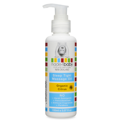 Made4Baby Sleep Tight Massage Oil (Citrus) 150ml-1