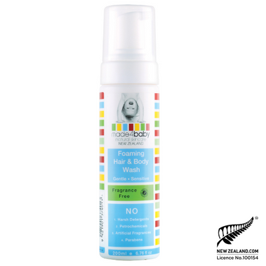 Made4Baby Foaming Hair & Body Wash 200ml-1