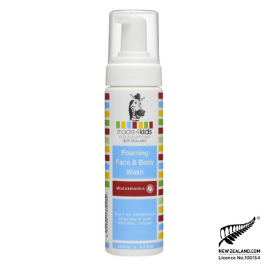 Made4Baby Foaming Face and Body Wash Watermelon 200ml-1