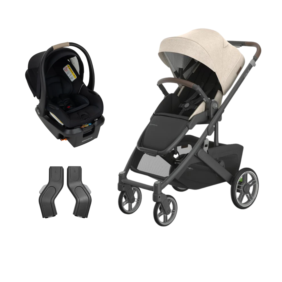 UPPAbaby Cruz V3 and Maxi Cosi Mico Pro+ Bundle-5