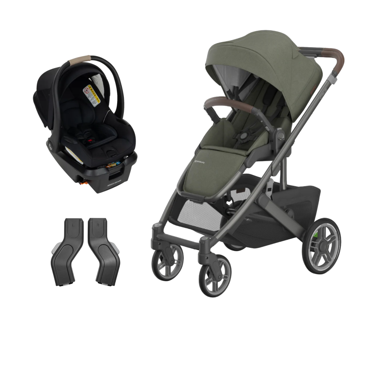 UPPAbaby Cruz V3 and Maxi Cosi Mico Pro+ Bundle-2