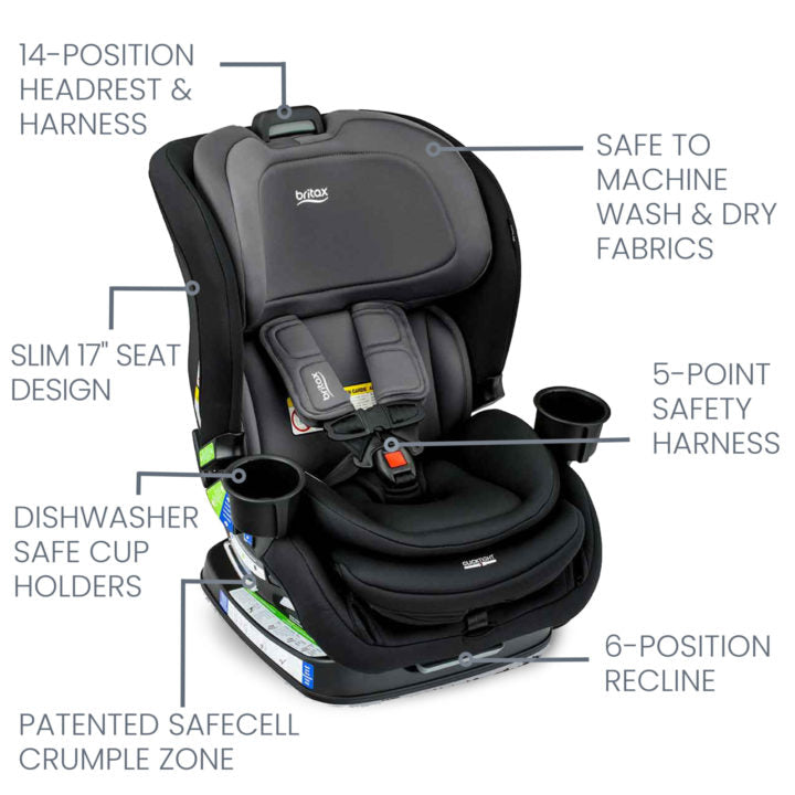 Britax Poplar Clicktight Convertible Car Seat-13