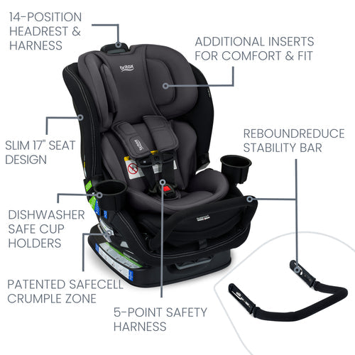Britax Poplar S Clicktight Convertible Car Seat-18