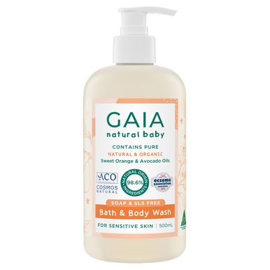 Gaia Natural Baby Bath & Body Wash-2