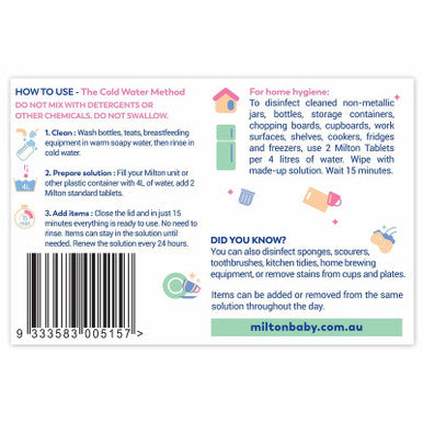 Milton Antibacterial Tablets 30 Pack-2