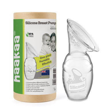 Haakaa Silicone Breast Pump with Suction Base (100ml)-1