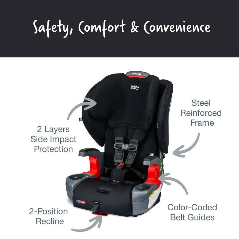 Britax Grow With You ClickTight Booster Car Seat-19