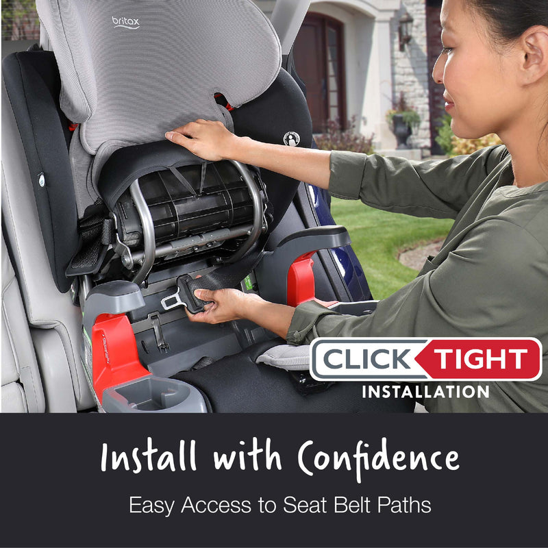 Britax Grow With You ClickTight Booster Car Seat-11