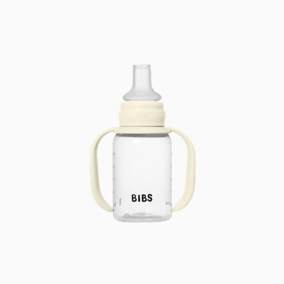 BIBS Silicone Sippy Bottle 150 ml - Ivory-1