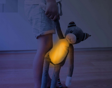 Zazu Soft Toy Nightlight With Melodies-5