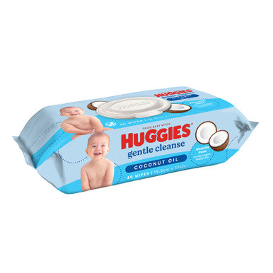 Huggies Wipes Refill Coconut Oil 80s-1