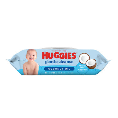 Huggies Wipes Refill Coconut Oil 80s-2