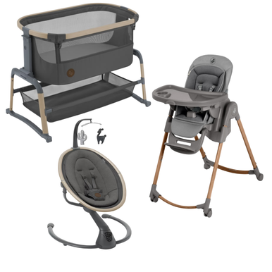 Maxi Cosi Graphite Home Range Complete Bundle-1