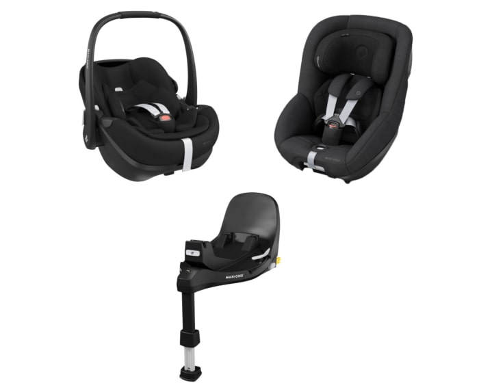 Maxi Cosi 360 Pro SlideTech Trio Bundle - Newborn to 4 years-3