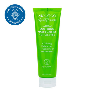 MooGoo Baby Soothing Moisturiser Nut Oil Free 120g-1