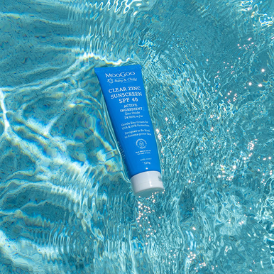 MooGoo Baby Clear Zinc Sunscreen SPF 40 120g-2