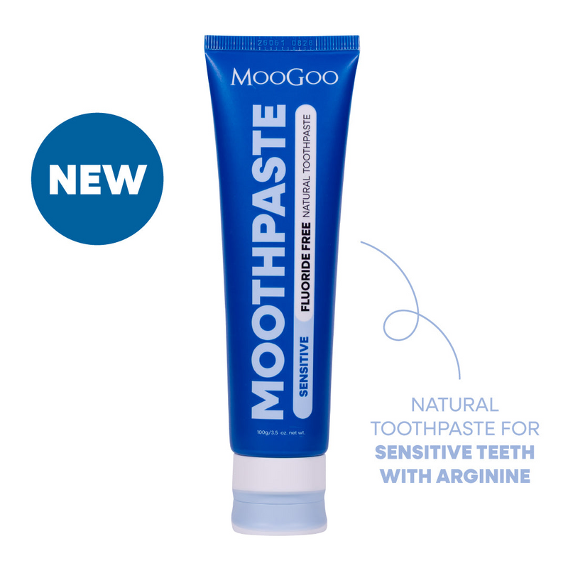 MooGoo Sensitive Moothpaste – Fluoride Free 100g-1