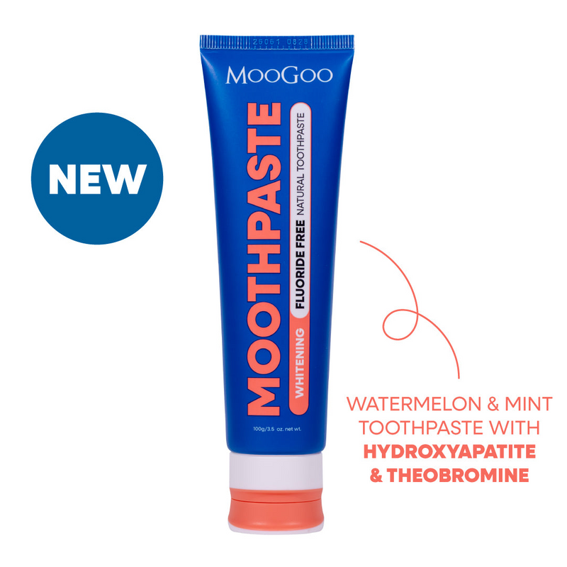 MooGoo Whitening Moothpaste – Fluoride Free 100g-1