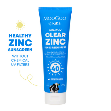 MooGoo Baby Clear Zinc Sunscreen SPF 40 120g-1