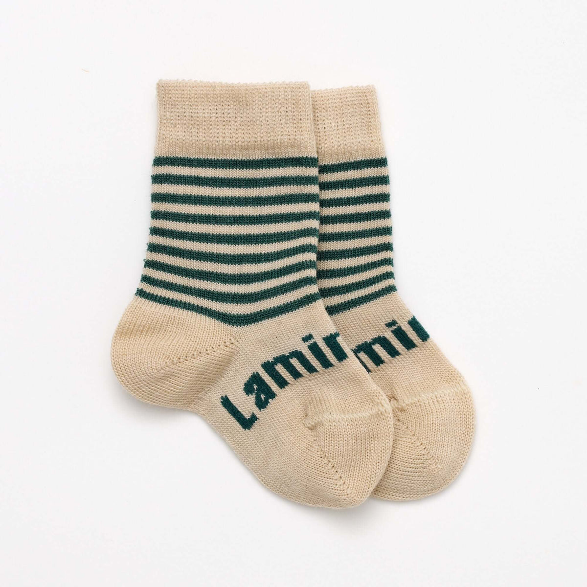 Lamington Baby Merino Wool Crew Socks Tui-1