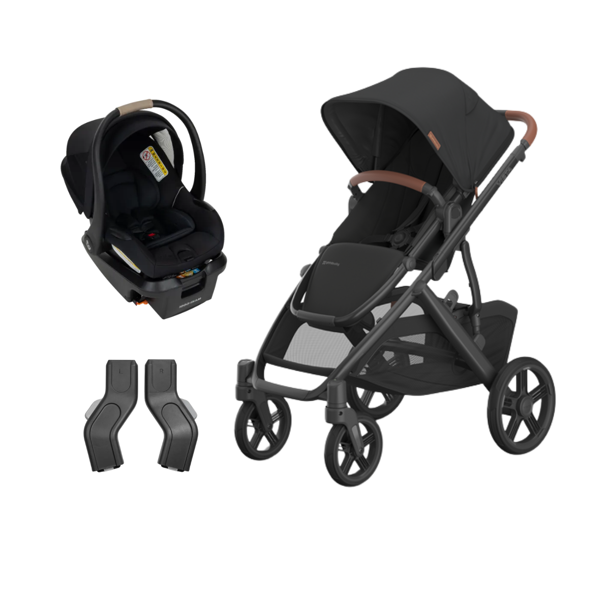UPPAbaby Vista V3 Nori and Maxi Cosi Mico Pro+ Bundle-1