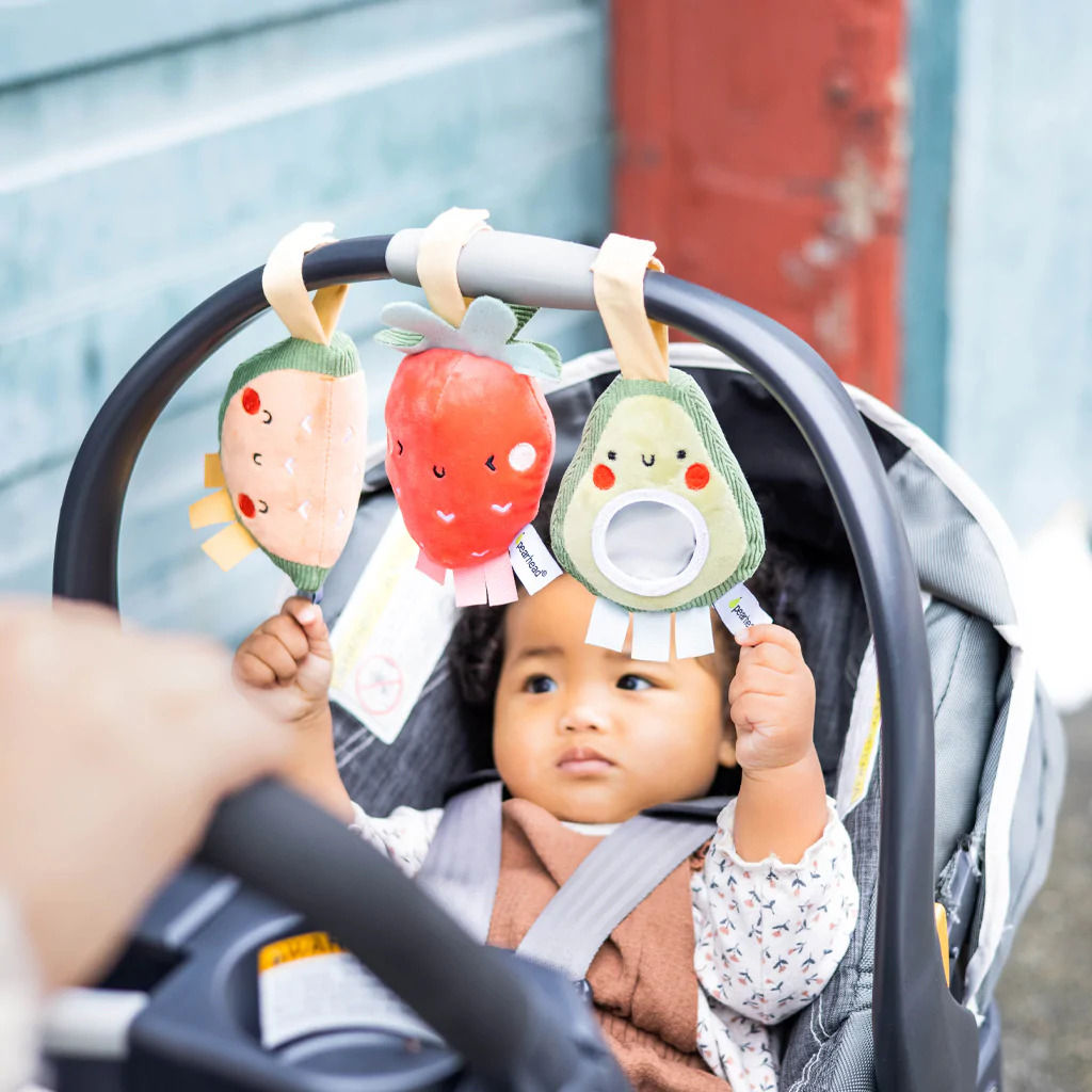 Pearhead Stroller Toy Set of 3-8