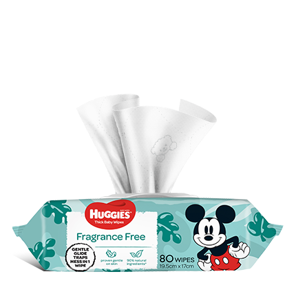 Huggies Wipes Fragrance Free Refill 80s-1