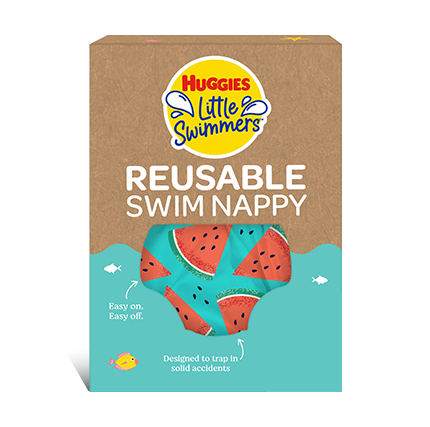 Huggies Little Swimmers Reusable Swim Nappy Small-1