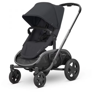 Quinny Hubb Single Stroller - Black/Black-1