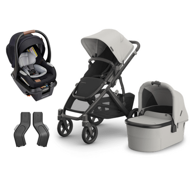UPPAbaby Vista V3 and Maxi Cosi Mico Luxe+ Bundle - Savannah-1