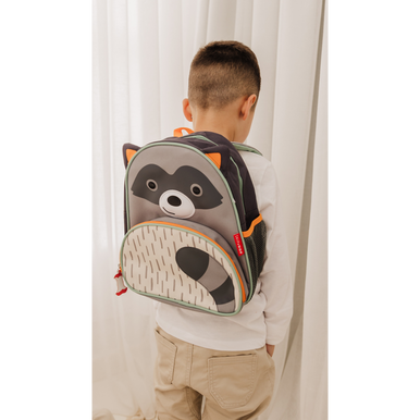 Skip Hop Zoo Little Kid Backpack - Raccoon-2