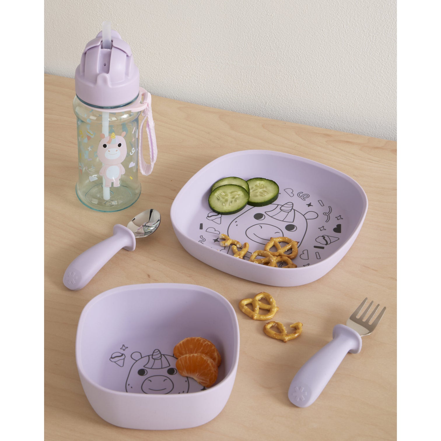 Skip Hop Besties Squad Fork & Spoon Set-5