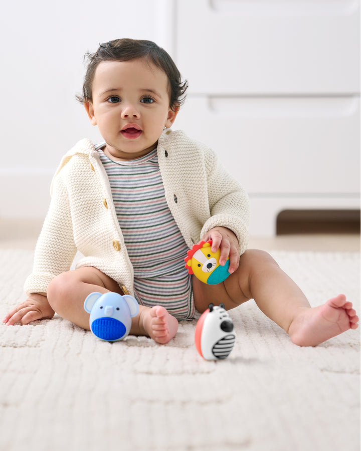 Skip Hop Jungle Beats Egg Shaker Set-3