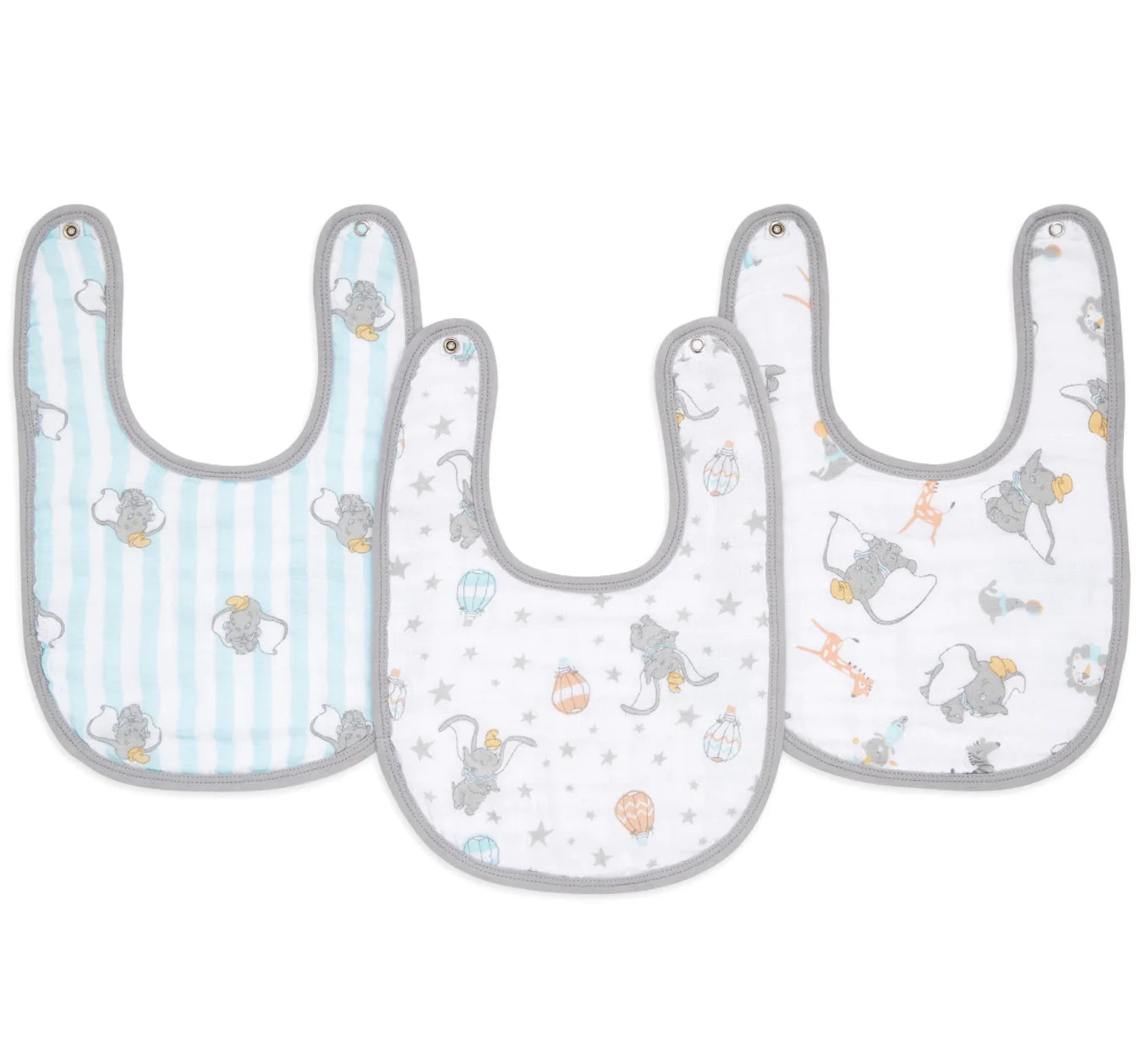 Aden & Anais Snap Bibs - 3 pack-17