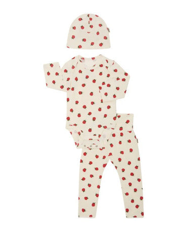 Bonds Newbies Organic Cotton Gift Set - Berry Bloom-1