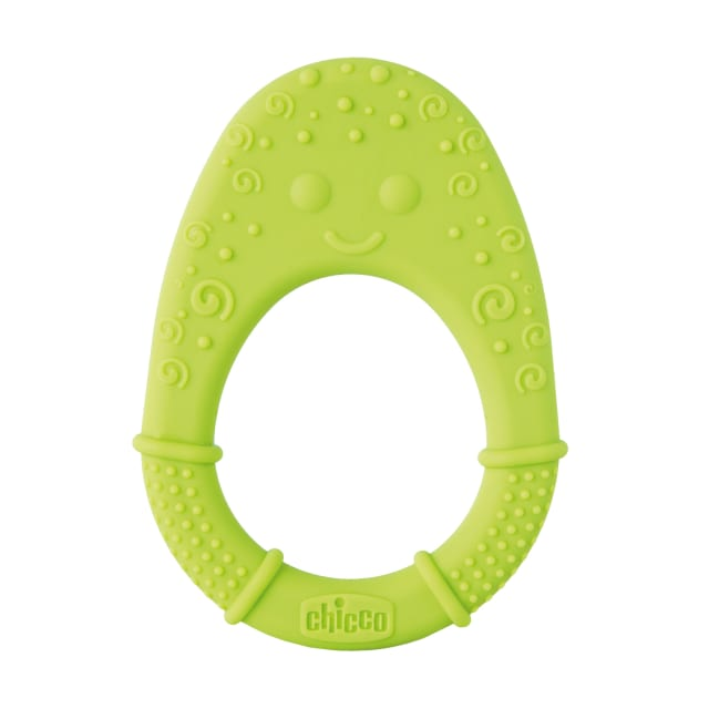 CHICCO All Soft Avocado Teether 2m+-6